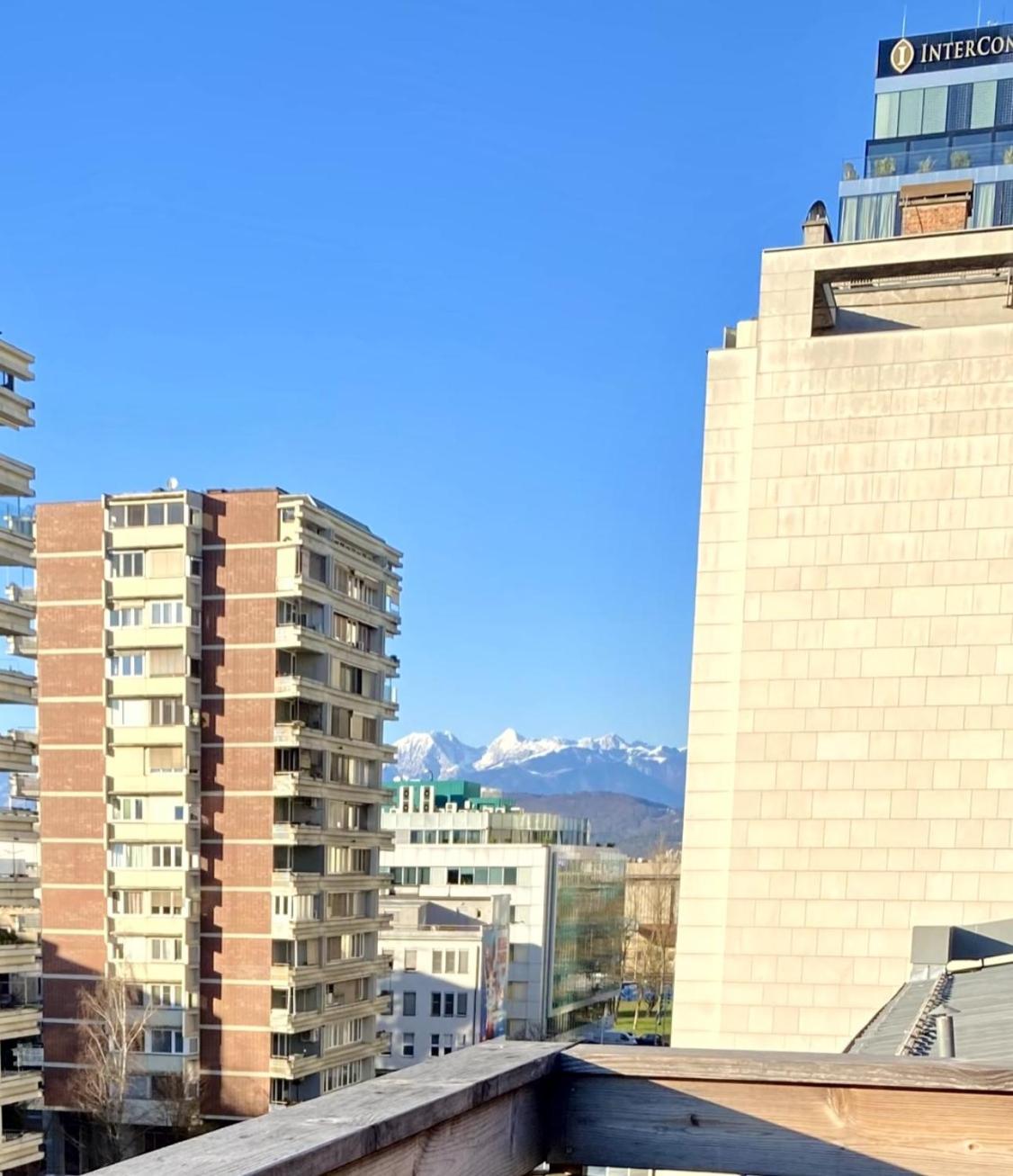 Little Plaza Duplex Apartman Ljubljana Kültér fotó